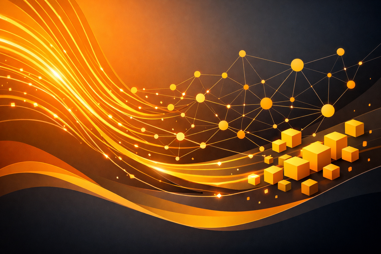 tailored digital experiences visualization showing interconnected data nodes and customer journeys